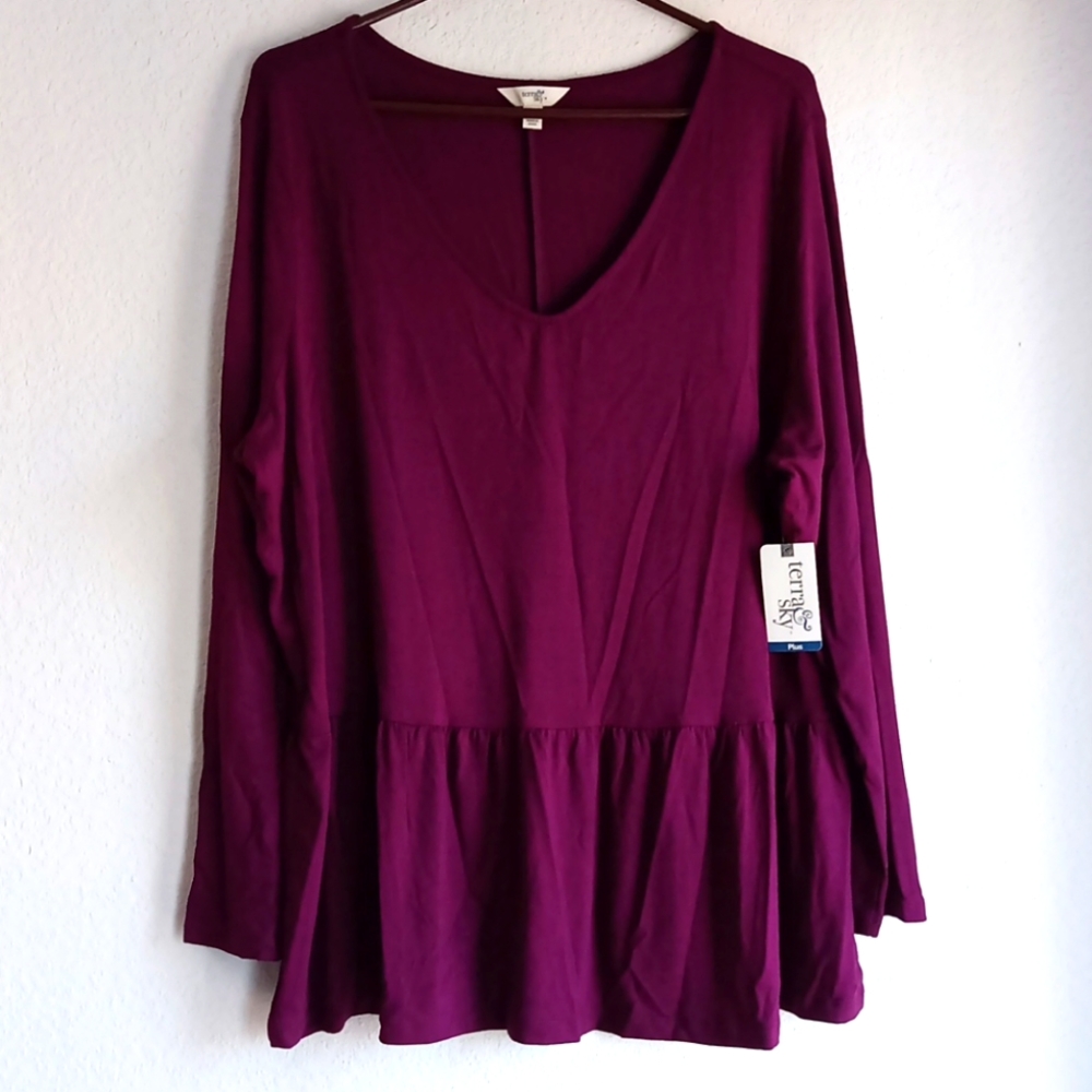 Long sleeve blouse